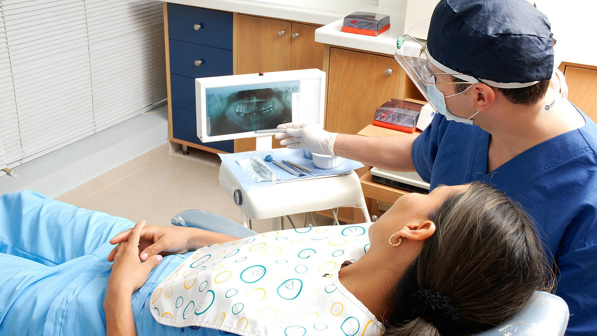 A dental consultation